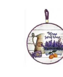 Podnosy a tácky MAKRO - Tácka 16x16cm Levanduľa
