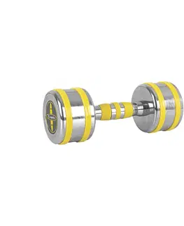 Činky Chrómová činka inSPORTline Yellsteel 8 kg