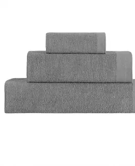 Bytový textil Uterák LUX 30x50 cm šedá