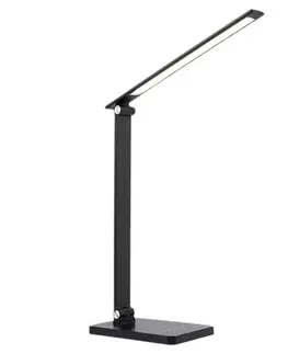 LED stolné lampy na písací stôl Stolová lampa ALPHA LED ML1902 4W Black LB1