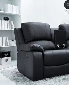Kreslá Dvojité polohovacie TV kreslo KYKLOP Dekorhome