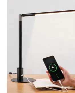 Lampy BRILAGI - stmievateľná LED dotyková stolová lampa s USB portami VARIO LED/7W/230V CRI 96 8590828037033