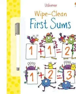 V cudzom jazyku Wipe Clean First Sums - Jessica Greenwell
