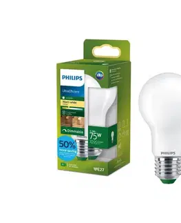 Žiarovky LED stmievateľná žiarovka ULTRAEFFICIENT Philips A60 E27/5,2W/230V 2700K 872110305199800