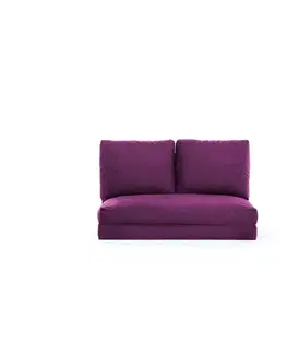Pohovky a gauče Dvojmiestna rozkladacia pohovka Taida - Purple