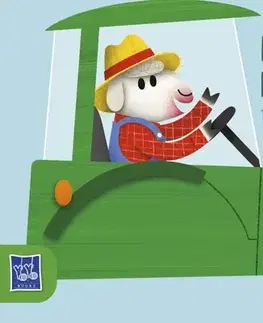 Leporelá, krabičky, puzzle knihy Rýchle kolesá: Traktor