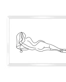 Obrazy Plagát Figure Line III