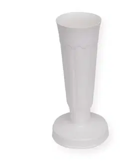 Dekoratívne vázy Kinekus Váza so záťažou, výška 32cm, biela