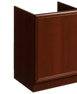 Kuchynské skrinky stojace Kuchynská skrinka Sycylia D60Z L orech milano