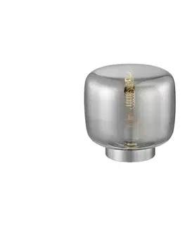Lampy  108009 - Stolná lampa ROTARY 1xE27/4W/230V strieborná 108009