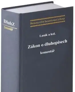 Právo ČR Zákon o dluhopisech. Komentář - Jan Lasák