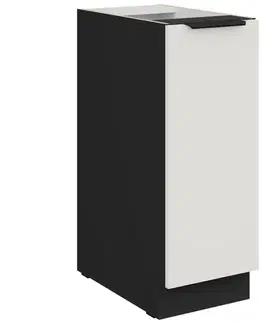 Kuchynské skrinky stojace Kuchynská skrinka Aria-Wh/Bl Anti Fingerprint 30d Cargo Bb