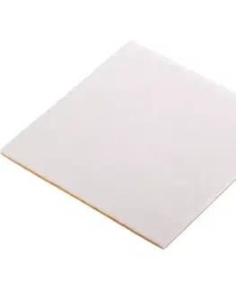 Príslušenstvo k nábytku Plstená podložka biela 100x100 mm