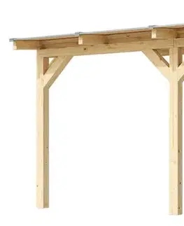 Záhrada Drevená záhradná pergola 672 Weka