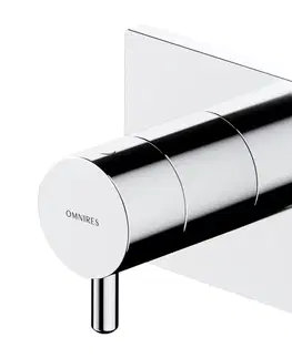 Kúpeľňové batérie OMNIRES - Y 3-výstupový spínač pod omietku chróm /CR/ Y1263/KCR
