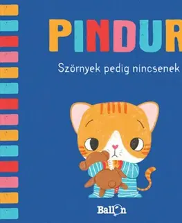 Leporelá, krabičky, puzzle knihy Pindur - Szörnyek pedig nincsenek