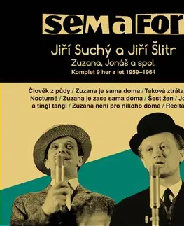 Umenie - ostatné SUPRAPHON a.s. Semafor Komplet 9 her z let 1959-1964