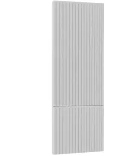 Kuchynské skrinky Čelo skrinky Luxeo F14-D60T-AX ryfla white