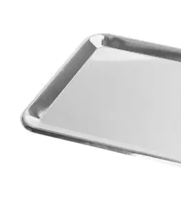 Podnosy a tácky MAKRO - Chrómový podnos 33,6 x 23,6 cm