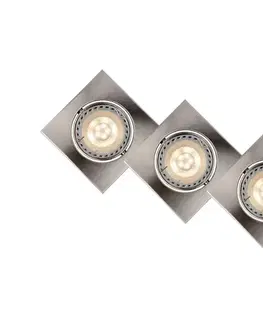 LED osvetlenie Lucide 11002/15/12 - SADA 3x LED podhľadové svietidlo FOCUS 1xGU10/5W/230V chróm 11002/15/12