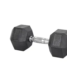 Činky Šesťhranná činka inSPORTline Hexsteel 14 kg