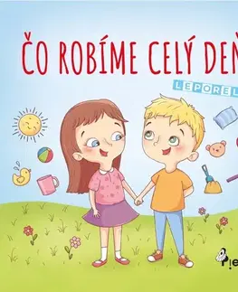 Leporelá, krabičky, puzzle knihy Čo robíme celý deň - Kolektív autorov,Jan Jiskra