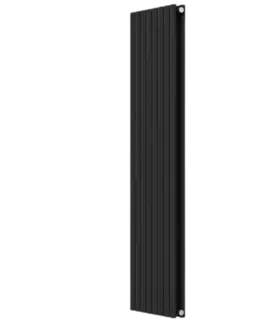 Radiátory do kúpeľne INVENA - Dekoratívny radiátor DUO 1600X480 čierny UG-20-C16-A