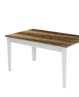 Konferenčné stolíky Jedálenský stôl Milan White and Walnut