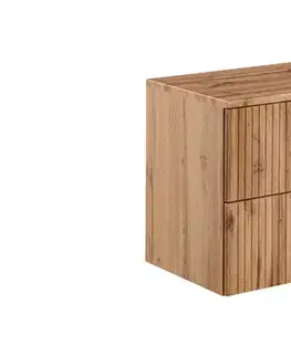 Nábytok ArtCom Kúpeľňová skrinka s doskou ADEL Oak D60/1 | 60 cm