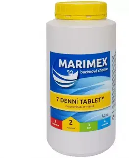 Chlór do bazénov Bazénová chémia Aquamar 7D Tabs 1,6 kg