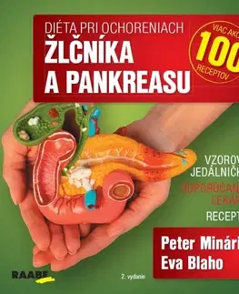 Zdravá výživa, diéty, chudnutie Diéta pri ochoreniach žlčníka a pankreasu, 2. vydanie - Peter Minárik,Eva Blaho