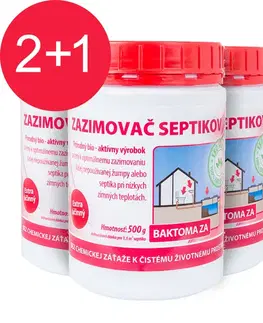 Upratovanie Baktérie pre zazimovanie žumpy a septiku - Baktoma ZA 0,5kg