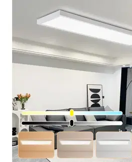 Svietidlá BRILAGI-LED Stmievateľné kúpeľňové svietidlo FRAME SMART LED/50W/230V IP44 biele+DO BRI021