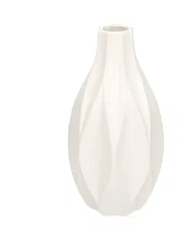 Vázy, misy Váza Nucme 30cm ecru