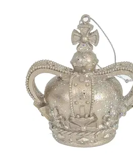 Vianočné dekorácie Vianočná ozdoba Royal Crown II 9x9x10 cm