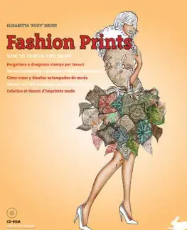 Cudzojazyčná literatúra Fashion Prints+Cd Moda