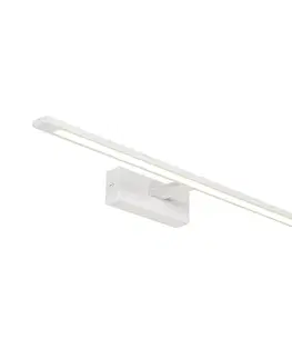 Nástenné osvetlenie Nástenná lampa biela 62 cm vrátane LED IP44 - Jerre
