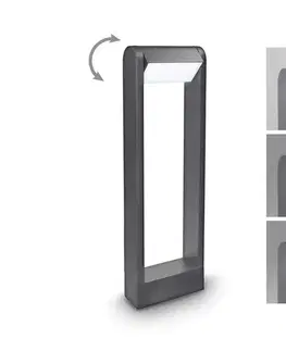 LED osvetlenie BRILAGI - LED Vonkajšia lampa CROTONE LED/7W/230V antracit IP54 50 cm WO-HR60441-2-500-OEM-ANT