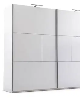 Šatníkové skrine Skriňa Nimes 250 biela
