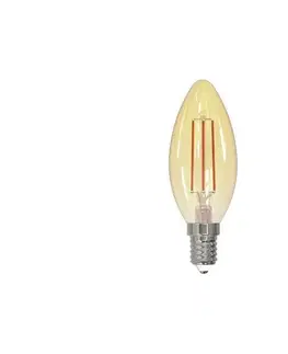 LED osvetlenie  LED Stmievateľná žiarovka FILAMENT&nbsp;VINTAGE C35 E14/6W/230V 2000K ZLF713DV