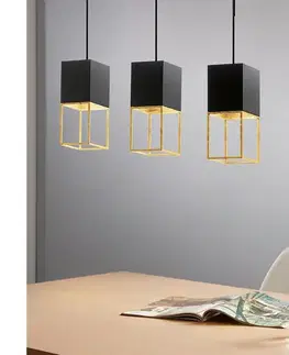 Svietidlá Eglo 97734 - LED Luster na lanku MONTEBALDO 4xGU10/5W/230V 97734