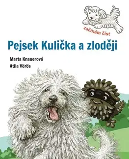 Rozprávky Pejsek Kulička a zloději – Začínám číst - Marta Knauerová,Atila Vörös