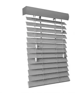 Rolety Žalúzie PVC 80x180 cm sivé
