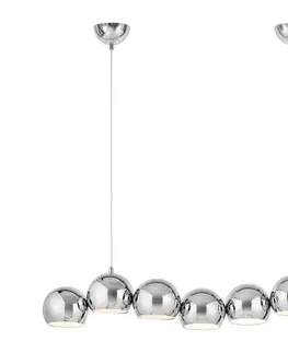 Svietidlá Markslöjd 109168 - Luster na lankách CUPOLO 7xE14/40W/230V lesklý chróm 109168