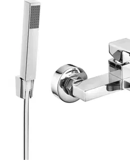 Sprchy a sprchové panely MEXEN/S - Uno R77 vaňové batérie s príslušenstvom, chróm 7143R77-00