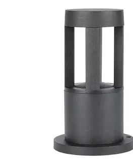 LED osvetlenie  LED Vonkajšia lampa LED/10W/230V 25cm 6400K IP65 čierna 128324