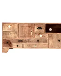 TV stolíky TV stolík Manu 120x50x45 indický masív mango