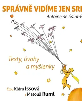 Novely, poviedky, antológie SUPRAPHON a.s. Správně vidíme jen srdcem - Texty, úvahy a myšlenky
