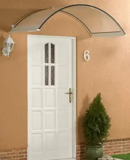 Vchodové prístrešky Oblúková strieška nad dvere 200/75 Dekorhome