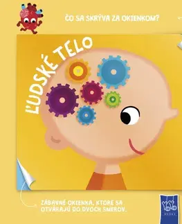Leporelá, krabičky, puzzle knihy Čo sa skrýva za okienkom? Ľudské telo